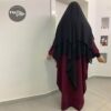 Khimar double voile Amna